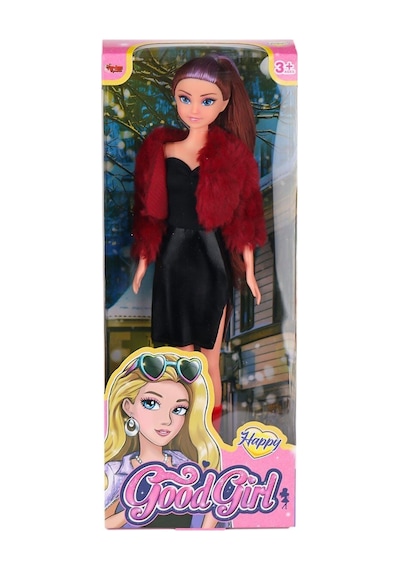 Wg-115521 Ceketli Çizmeli Renkli Saçlı Bebek 29 Cm -vardem Oyuncak - Izbp-889995 1 Adet