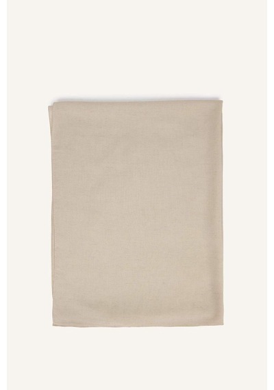 Defacto Fresh Scarfs X Defacto Premium Kum Beji Keten Şal I1758ax26smbg356 Bej-bg356
