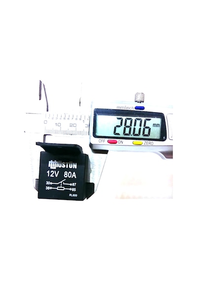 Mini Röle 12V 80A Güç Rölesi 4 Fişli Üstün Rl800