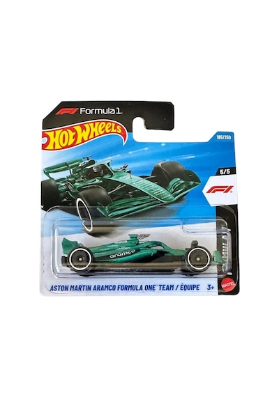 Hot Wheels Aston Martin Aramco Formula One Team Yeşil