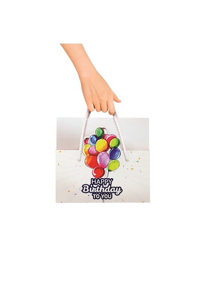 Happy Birthday Mesajlı Çantalı Çikolata