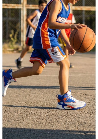 In Step Garnett Profesyonel Görünümlü Çocuk Lacivert Basketbol Ayakkabısı - Yüksek Taban Konforlu Model In Step Garnett Profesyonel Görünümlü Çocuk Lacivert Basketbol Ayakkabısı - Yüksek Taban Konforlu Model