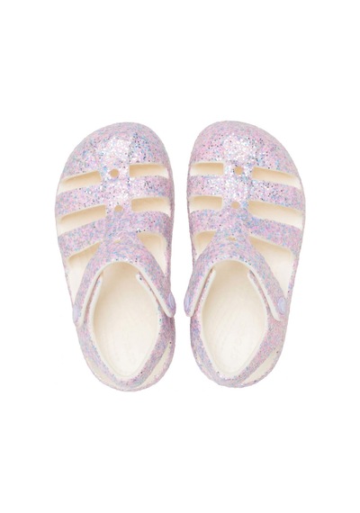 Crocs Classic Glitter Fisherman Kız Çocuk Sandalet 212644 Çok Renkli