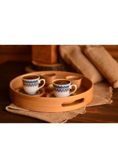 Bambum Carne 30 CM Yuvarlak Tepsi B1052