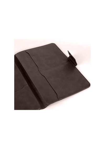 Mussen Macbook Neo Air Pro 15-16 İnç Organizer Evrak & Laptop & Tablet Çantası Kahve Nova