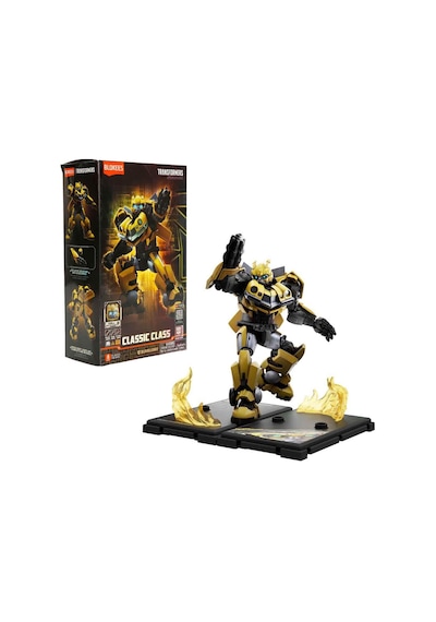 Blokees Transformers Bumblebee Işıklı Model Seti - 79 Parça Eklem Hareketli Oyuncak Figür