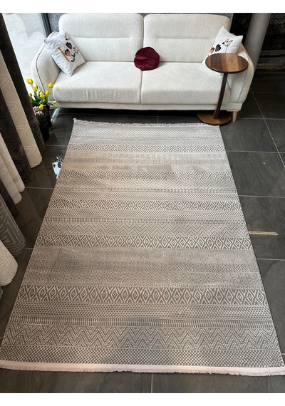 Recycle Halı Salon, Oturma, Yatak Odası Halısı Desen Kodu 38422-096 Renkli