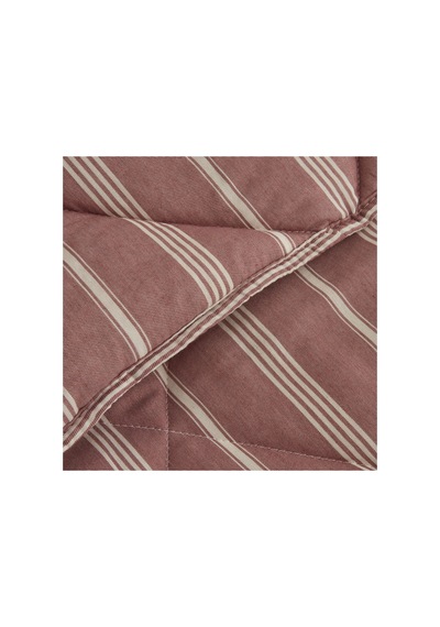 Sarah Anderson Barlet Tek Kişilik Comfort Set/Uyku Seti Çizgili Bordo