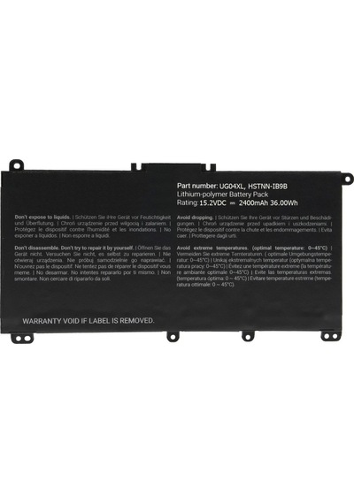 Retro Hp 240 G8, Ug04xl Notebook Bataryası - 4 Cell
