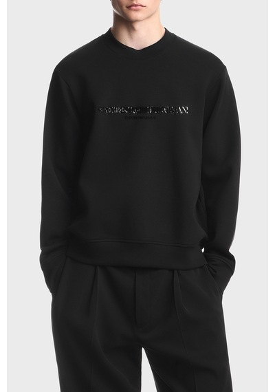 Emporio Armani Logolu Pamuklu Regular Fit Bisiklet Yaka Sweat Erkek Sweat Em007352 Af10013 Mc721 Siyah Emporio Armani Logolu Pamuklu Regular Fit Bisiklet Yaka Sweat Erkek Sweat Em007352 Af10013 Mc721 Siyah