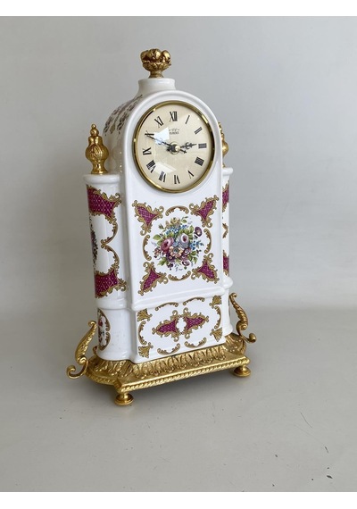 Mignon Decore J'limoges Ala Main Antika Porselen Masa Saati