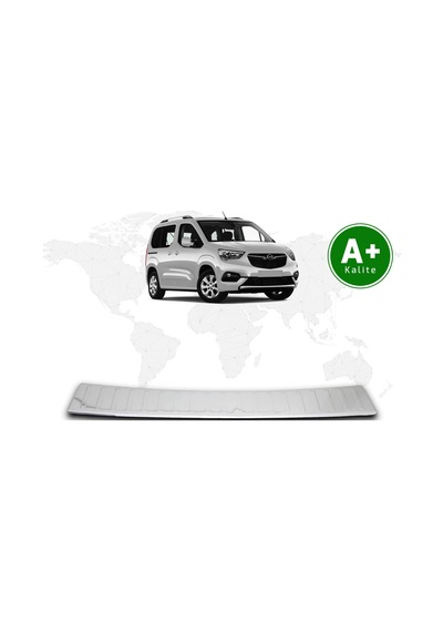 Opel Combo Krom Arka Tampon Eşiği 2019 Model Ve Sonrası