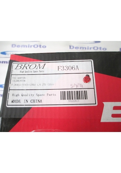 55255044 Karter Alaminyum 1,6 Jtd.YeniDoblo-Egea-Jeep BROM