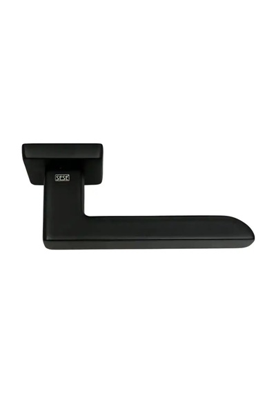 Sese Mira Modeli Rozetli Wc Kapı Kolu Siyah 200-207r-02-02