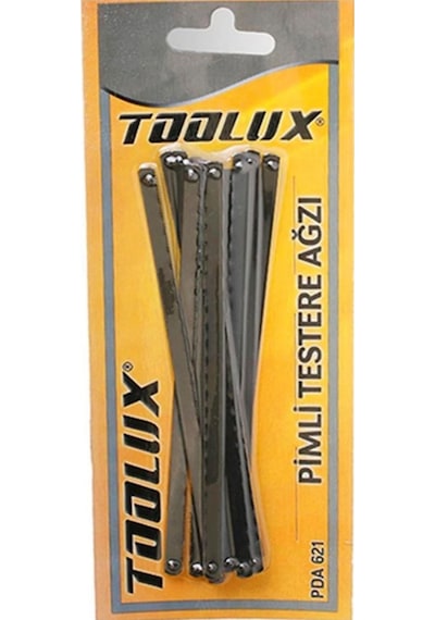 Toolux Pimli Testere Ağzı 12li Paket Siyah