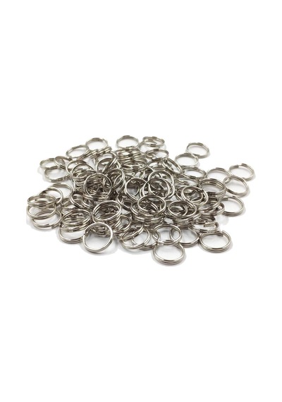 Kristal Octagon Ve Toptaş Avize Taşı Metal Halkası 50 Adet /Paket