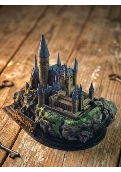 Eselya3d Harry Potter Hogwarts Şatosu Figür-harrypotter Hediye Biblo/büyücülük Ve Cadılık Okulu/15cm