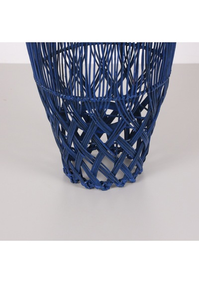 Seher Mavi Rattan Mumluk 25x60x70 Cm Mavi