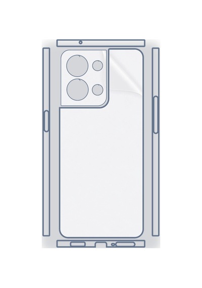 Oppo Reno8 5g Uyumlu Fullbody Arka Kaplama Hidrojel Koruyucu Film 62970593