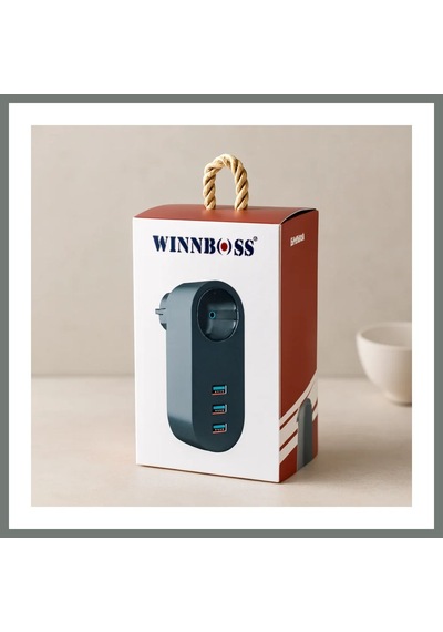Bezos Termal Akım Korumalı Duvar Priz 1+3 Usb 2500w 10a Mmbz