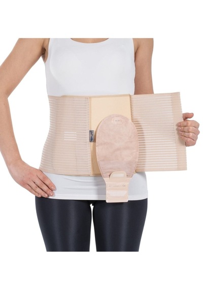 Kolostomi Korse 26cm Stoma Torbasını Korumak, Ostomi Ameliyatı Sonrası, Orjınal Bej