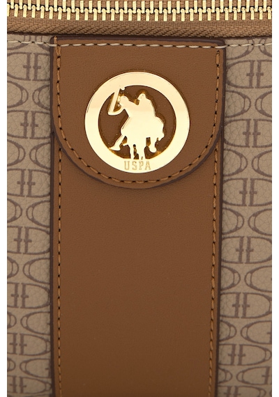 U.S. Polo Assn. Kadın Koyu Bej Bel Çantası 50293693-VR088