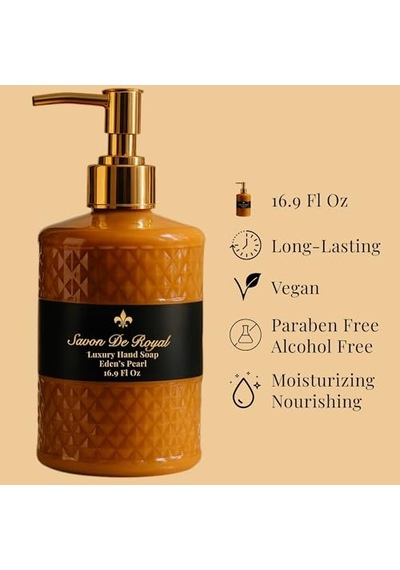 Savon De Royal Luxury Vegan Sıvı Sabun Eden's Pearl 500 Ml
