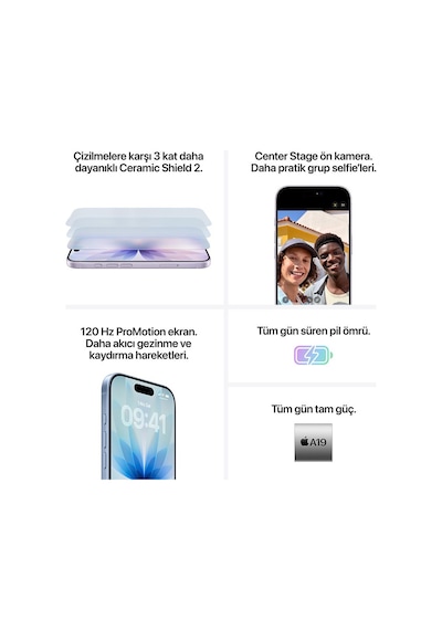 Apple iPhone 17 512 GB (Apple Türkiye Garantili)