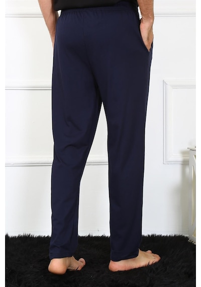 Akbeniz Erkek Pamuk Lacivert Tek Alt Pijama 27495 Lacivert