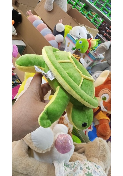 Oyuncak Peluş Sevimli Yeşil Kaplumbağa Caretta 22 Cm