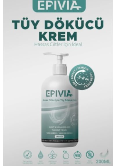 Epivia Tüy Dökücü Krem 200 ML