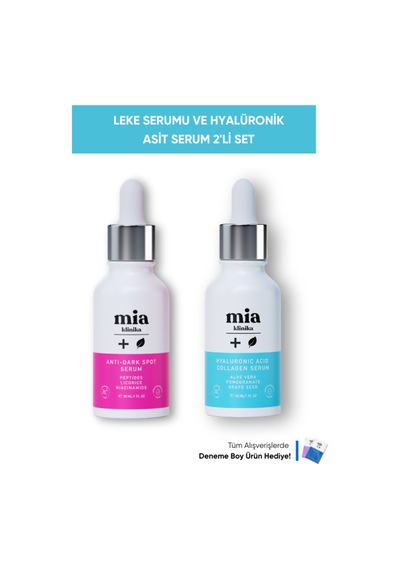 Mia Klinika Hyalüronik Asit Ve Kolajen Serum 2 x 30 ML