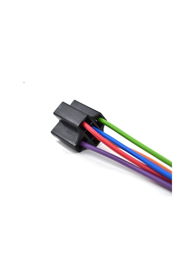 Mini Röle Soketi 4 - 5 Fişli Bakır Kablolu Pirinç Terminalli 1.50Mm Kablo-5 Fiş