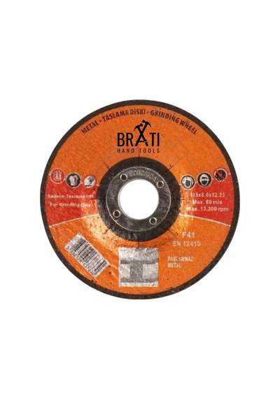 115x6,0x22,23 Metal Taşlama Taşı Çapak Alma Taşı 10 Adet