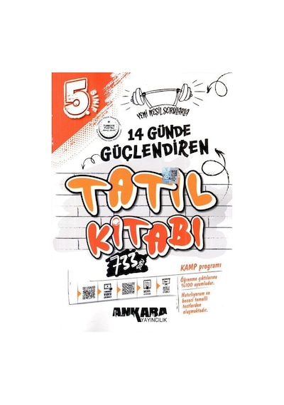 Ankara 2026 5. Sınıf 14 Günde Güçlendiren Tatil Kitabı