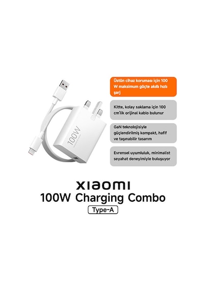 Xiaomi 100W (Type-A) MDY-19-ER Şarj Aleti