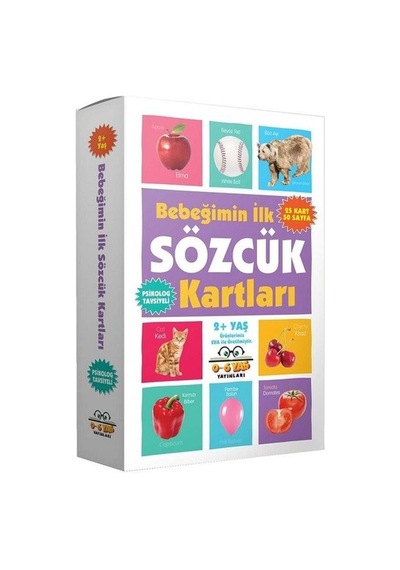 Bebeğim Ilk Sözcük Kartları 2+ Yaş