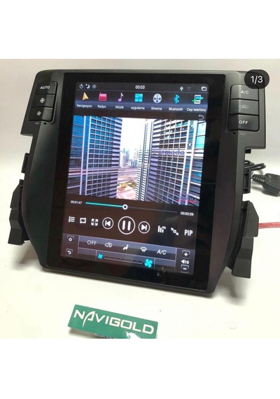 Honda Civic 2012-2016 Arası Android Tesla Multimedia