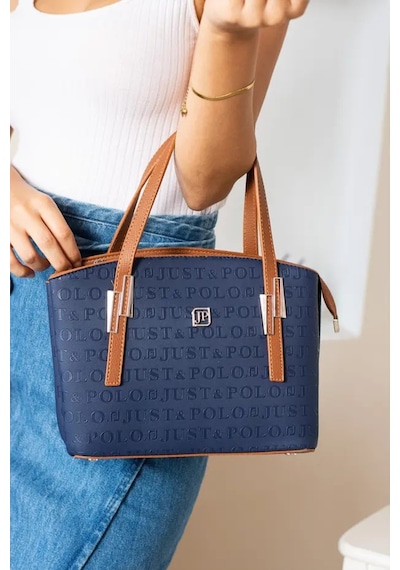 Just Polo Kadın Günlük Kullanıma Uygun Ayarlanabilir Askılı El & Omuz Çantası Lacivert 31788309