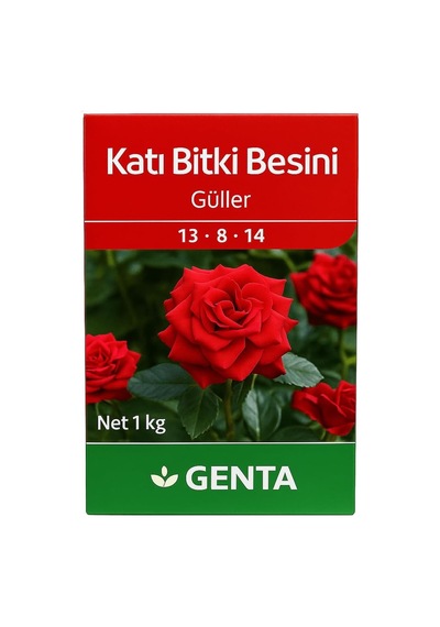Genta Prestige Güller İçin Katı Bitki Besini Gül Gübresi 800 G.