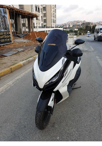 Motocam Zontes 350 E Ön Cam 2022-2023 Model 70cm Siyah Renkli 4mm