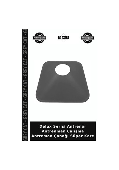 Delux Serisi Antrenör Antrenman Çalışma Antreman Çanağı Süper Kare