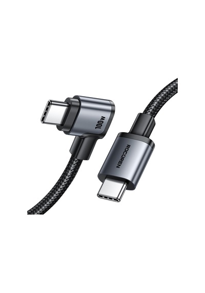 100w Type-c To Type-c 90 Örgülü Pd Hızlı Şarj Ve Data Kablosu 2 Metre Diğer