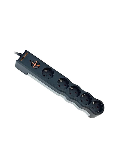 Tunçmatik Powersurge TSK6136 1050J 5'li Akım Korumalı Priz 1.5 M Siyah