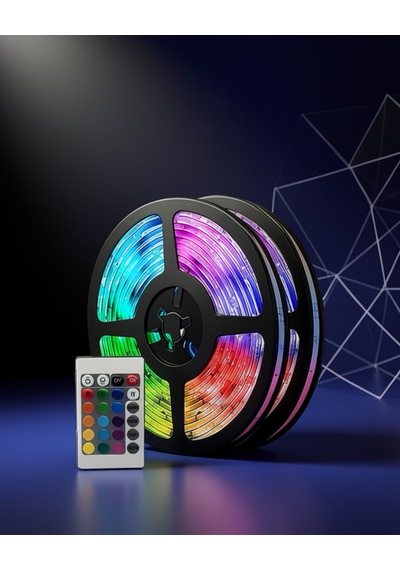 5 Metre Kumandalı Rgb Led Şerit Diğer