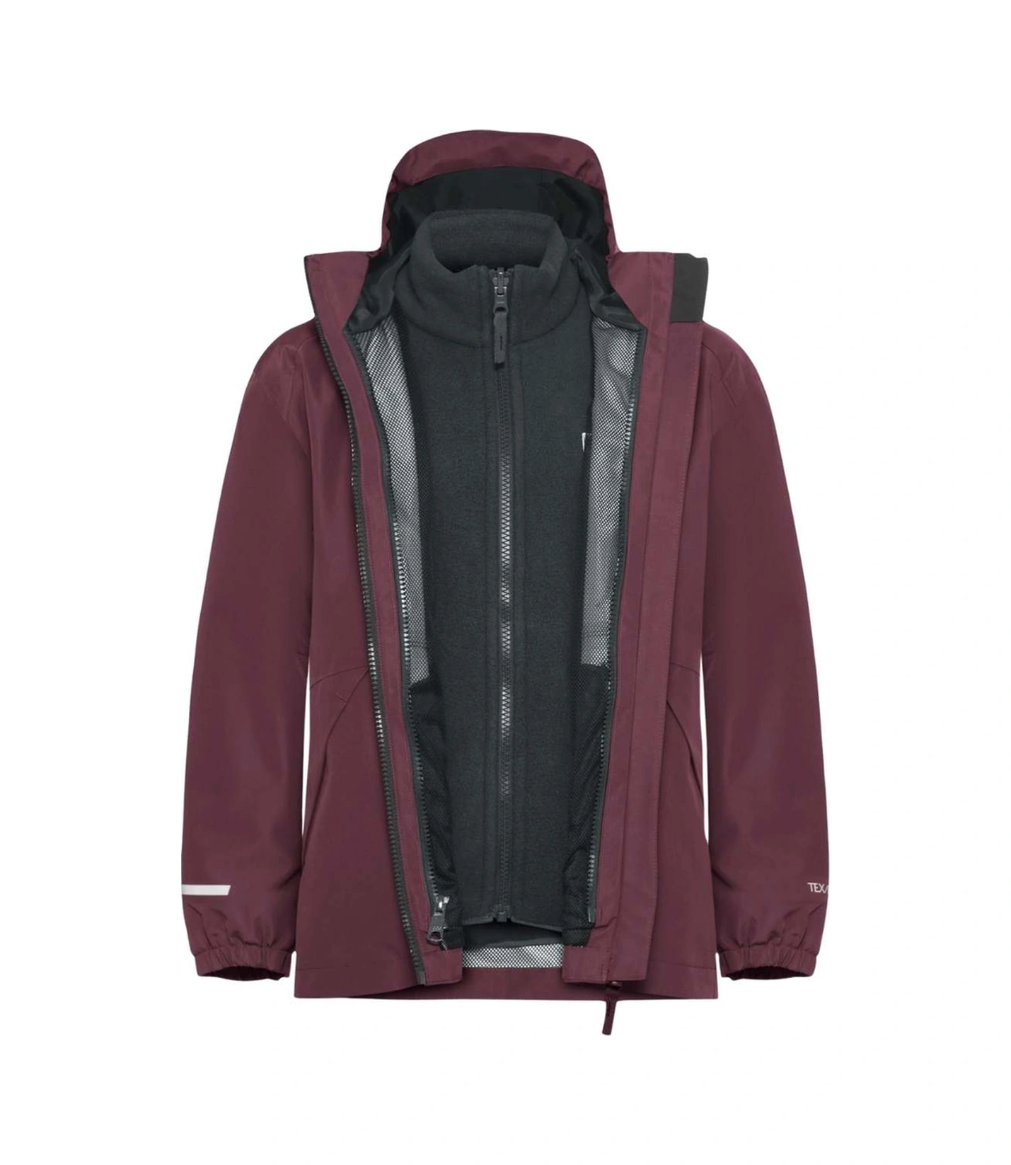 Jack Wolfskın Jack Wolfskin Iceland 3in1 Jacket K Unisex Çocuk Mor Outdoor Ceketi I0116 Mürdüm