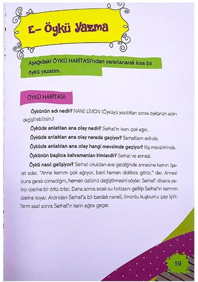 3. Sınıf Hem Okurum Hem Yazarım Öykü Tamamlama (Yuva Yayınları)