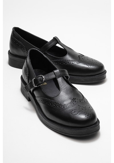 Luvishoes Luvi Shoes Janney Siyah Cilt Hakiki Deri Bantlı Kadın Loafer Ayakkabı SİYAH CİLT Luvishoes Luvi Shoes Janney Siyah Cilt Hakiki Deri Bantlı Kadın Loafer Ayakkabı SİYAH CİLT