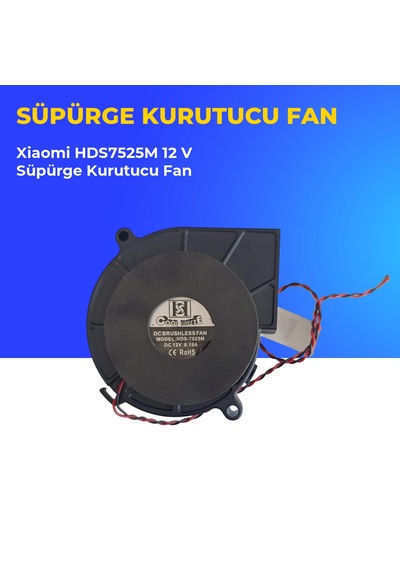 Xiaomi Hds7525m 12 V Süpürge Kurutucu Fan