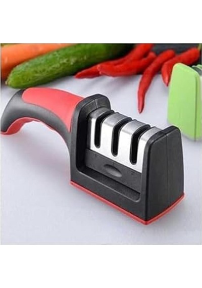 Bıçak Bileyici 3 Açılı Elmas Seramik Tungsten Çelik El Bıçakları Bileme Et Bıçağı Bile